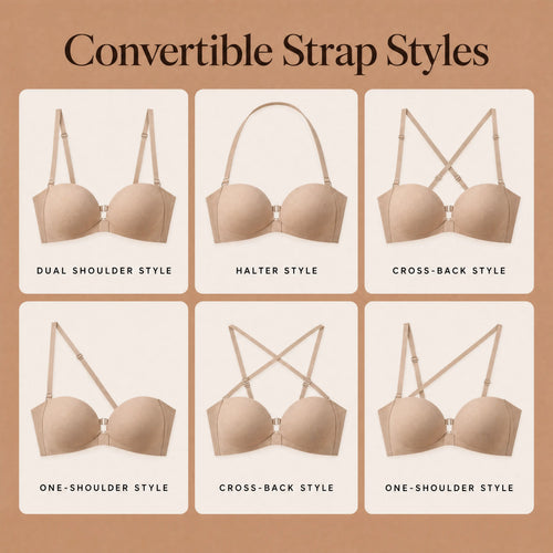 Front-Closure Instant Boost Push-Up Bra